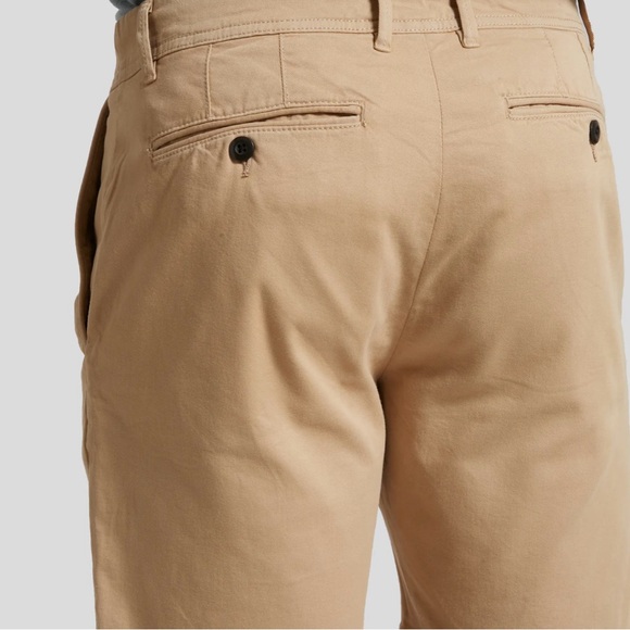 Grayers Mens PRECISION STRETCH CHINO SHORTS (8" INSEAM) - KHAKI - Picture 5 of 14